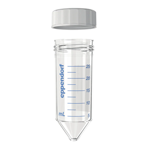 艾本德Eppendorf Conical Tubes 25 mL 帶螺旋蓋, 25 mL, 啟動(dòng)套裝，4  個(gè)單離心管架，6  個(gè)轉(zhuǎn)子適配器，轉(zhuǎn)子孔可容納 50  mL 錐形管, PCR 潔凈級(jí), 無(wú)